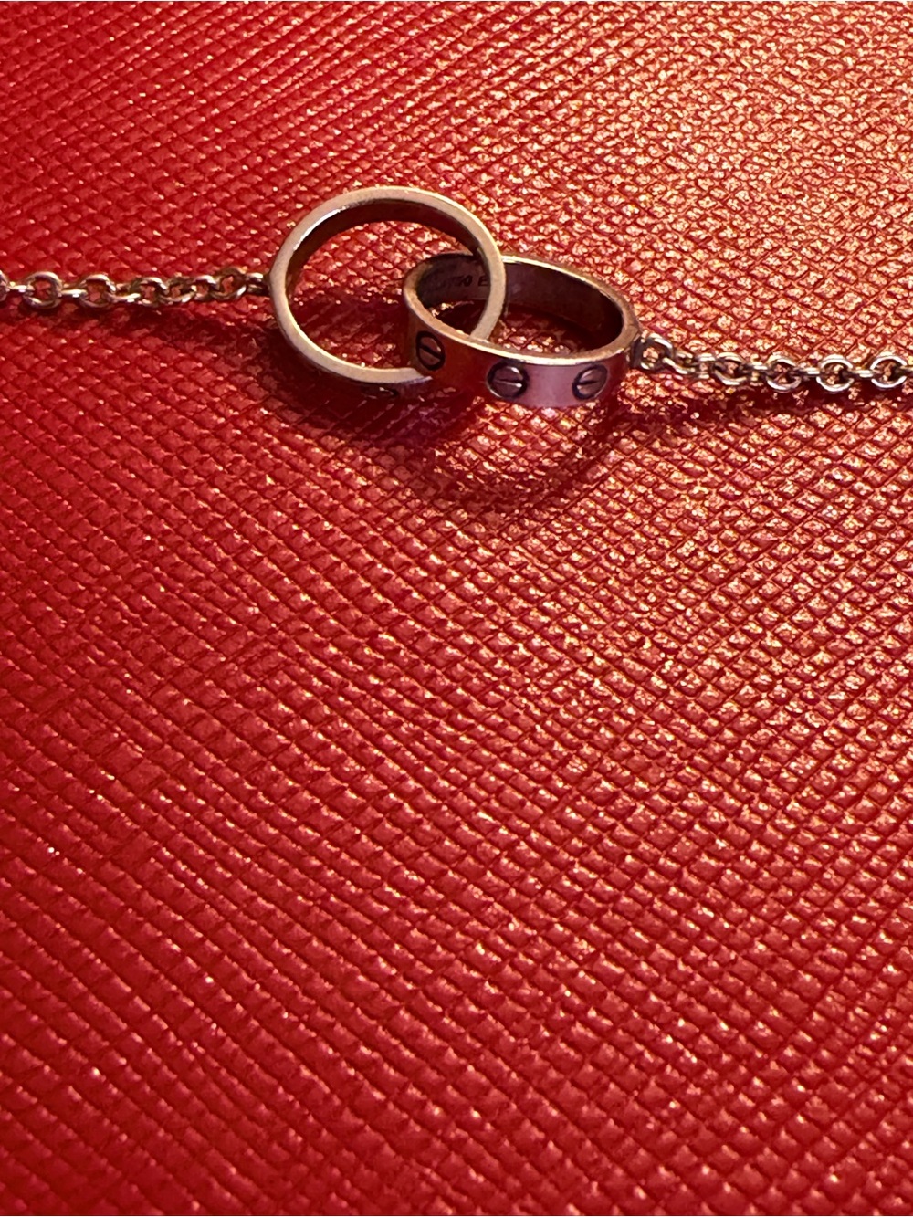 Cartier on Chain love bracelet